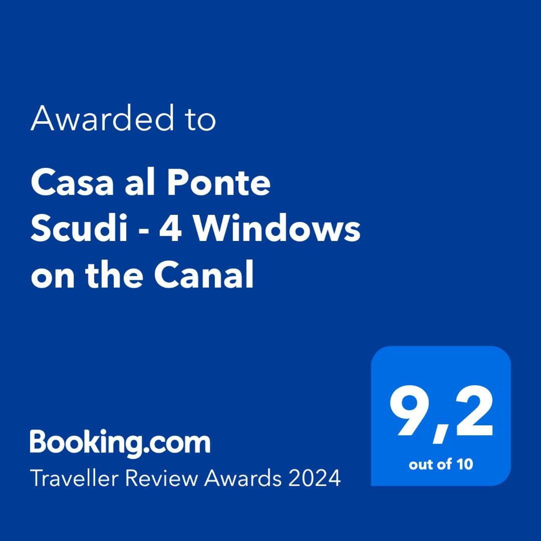 Apartamento Casa Al Ponte Scudi - 4 Windows On The Canal